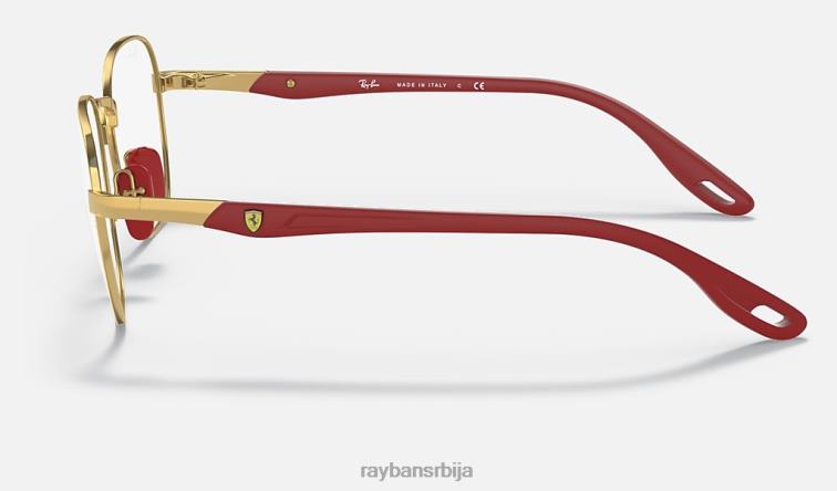 Ray-Ban рб6484м сцудериа феррари колекција P0HP2110 наочаре за сунце углачано злато мушкарци