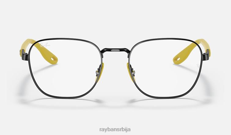 Ray-Ban рб6484м сцудериа феррари колекција P0HP2111 наочаре за сунце углачана црна мушкарци