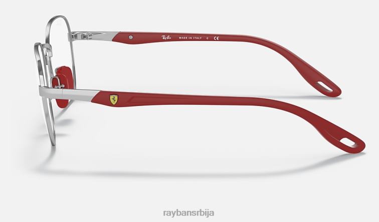 Ray-Ban рб6484м сцудериа феррари колекција P0HP2112 наочаре за сунце углачано сребро мушкарци
