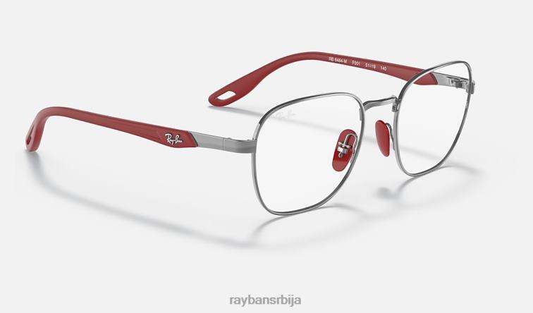 Ray-Ban рб6484м сцудериа феррари колекција P0HP2113 наочаре за сунце углачан гунметал мушкарци