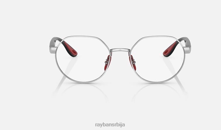 Ray-Ban рб6492м оптика сцудериа феррари колекција P0HP2203 наочаре за сунце углачано сребро мушкарци