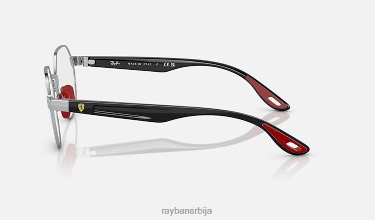 Ray-Ban рб6492м оптика сцудериа феррари колекција P0HP2203 наочаре за сунце углачано сребро мушкарци