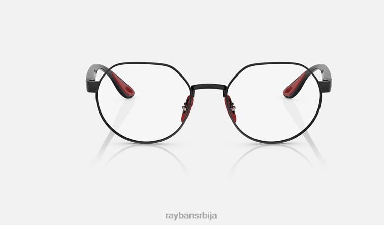 Ray-Ban рб6492м оптика сцудериа феррари колекција P0HP2204 наочаре за сунце углачана црна мушкарци