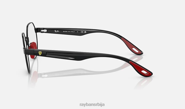 Ray-Ban рб6492м оптика сцудериа феррари колекција P0HP2204 наочаре за сунце углачана црна мушкарци
