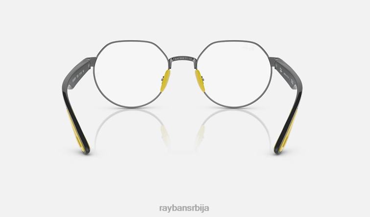 Ray-Ban рб6492м оптика сцудериа феррари колекција P0HP2205 наочаре за сунце углачан гунметал мушкарци