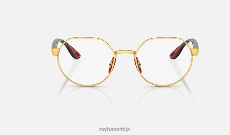 Ray-Ban рб6492м оптика сцудериа феррари колекција P0HP2206 наочаре за сунце углачано злато мушкарци