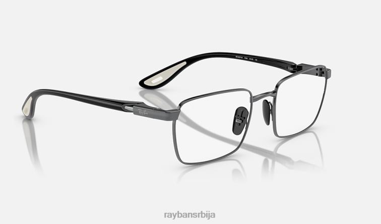 Ray-Ban рб6507м оптика сцудериа феррари колекција P0HP2039 наочаре за сунце углачан гунметал мушкарци