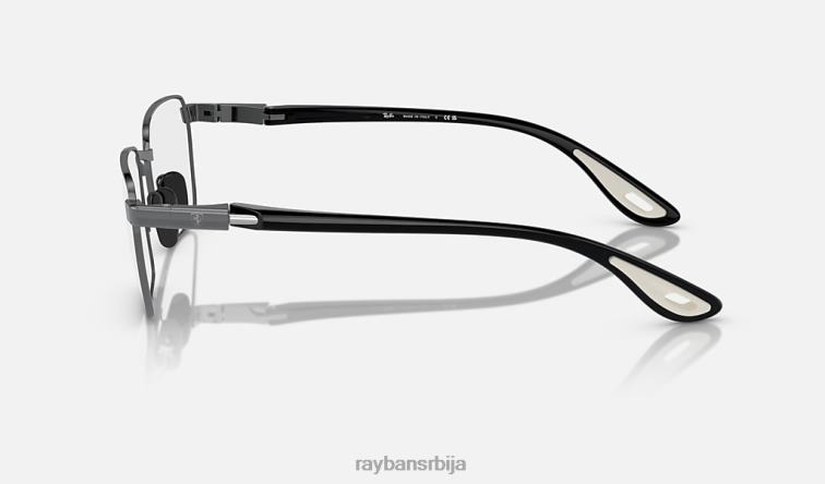 Ray-Ban рб6507м оптика сцудериа феррари колекција P0HP2039 наочаре за сунце углачан гунметал мушкарци