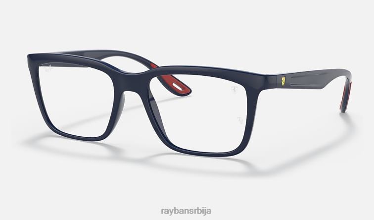 Ray-Ban рб7192м колекција сцудериа феррари P0HP2301 наочаре за сунце углачано плаво мушкарци