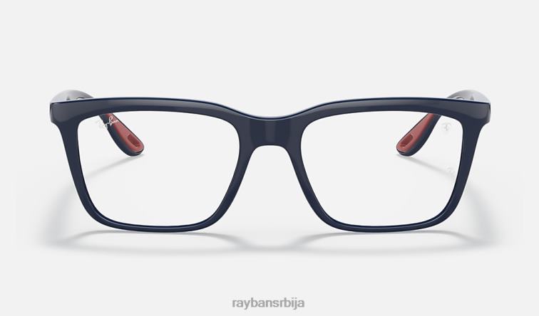 Ray-Ban рб7192м колекција сцудериа феррари P0HP2301 наочаре за сунце углачано плаво мушкарци