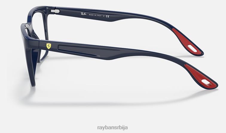 Ray-Ban рб7192м колекција сцудериа феррари P0HP2301 наочаре за сунце углачано плаво мушкарци