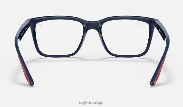 Ray-Ban рб7192м колекција сцудериа феррари P0HP2301 наочаре за сунце углачано плаво мушкарци