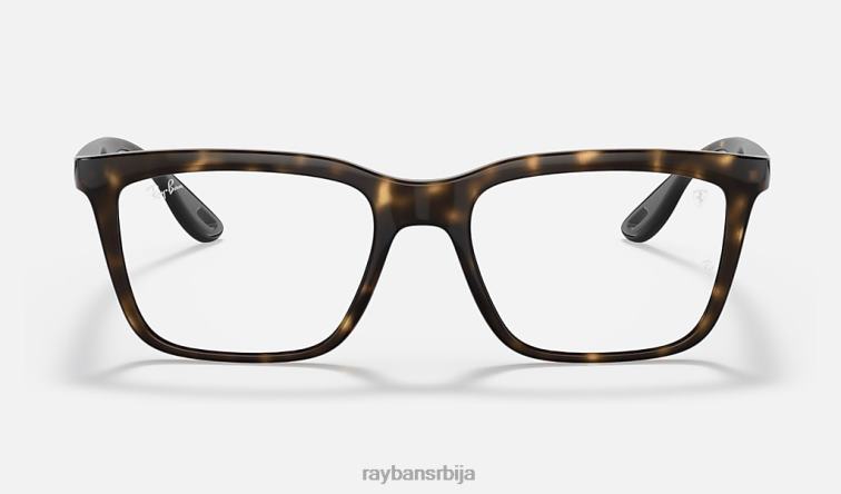 Ray-Ban рб7192м колекција сцудериа феррари P0HP2302 наочаре за сунце углађена хавана мушкарци