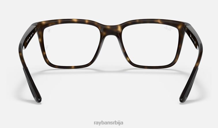 Ray-Ban рб7192м колекција сцудериа феррари P0HP2302 наочаре за сунце углађена хавана мушкарци