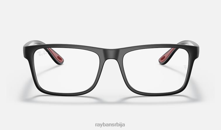 Ray-Ban рб7205м сцудериа феррари колекција P0HP2100 наочаре за сунце мат црна мушкарци