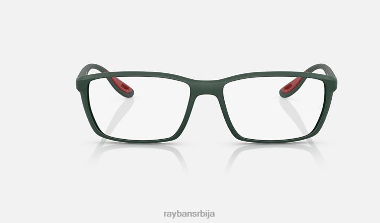 Ray-Ban рб7213м оптика сцудериа феррари колекција P0HP2216 наочаре за сунце мат зелена мушкарци