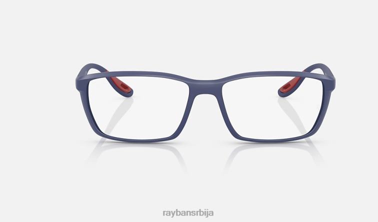 Ray-Ban рб7213м оптика сцудериа феррари колекција P0HP2220 наочаре за сунце мат плава мушкарци