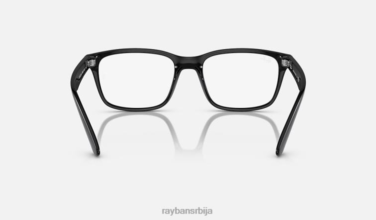 Ray-Ban рб7221м оптика сцудериа феррари колекција P0HP1845 наочаре за сунце углачана црна мушкарци