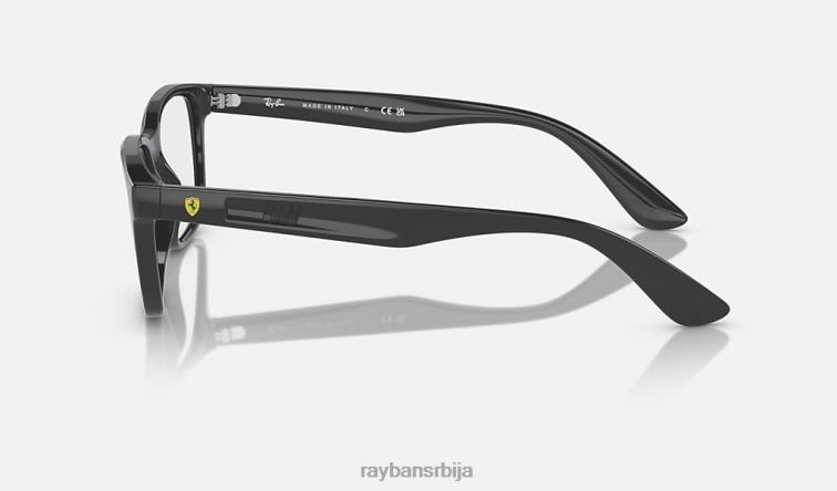 Ray-Ban рб7221м оптика сцудериа феррари колекција P0HP1848 наочаре за сунце углачана сива мушкарци