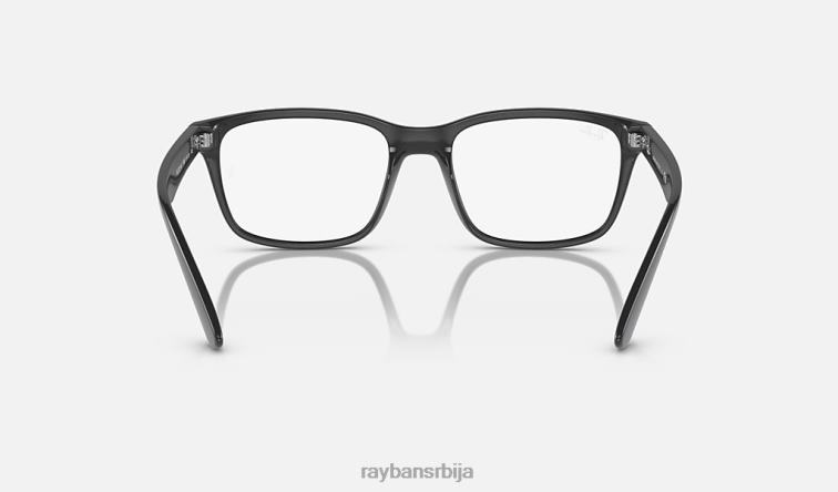 Ray-Ban рб7221м оптика сцудериа феррари колекција P0HP1848 наочаре за сунце углачана сива мушкарци