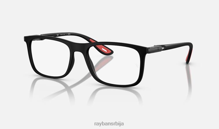 Ray-Ban рб7222м оптика сцудериа феррари колекција P0HP1928 наочаре за сунце мат црна мушкарци