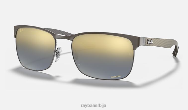 Ray-Ban рб8319цх цхроманце P0HP991 наочаре за сунце углачан гунметал/плаво мушкарци