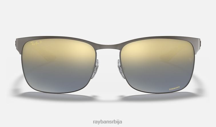 Ray-Ban рб8319цх цхроманце P0HP991 наочаре за сунце углачан гунметал/плаво мушкарци