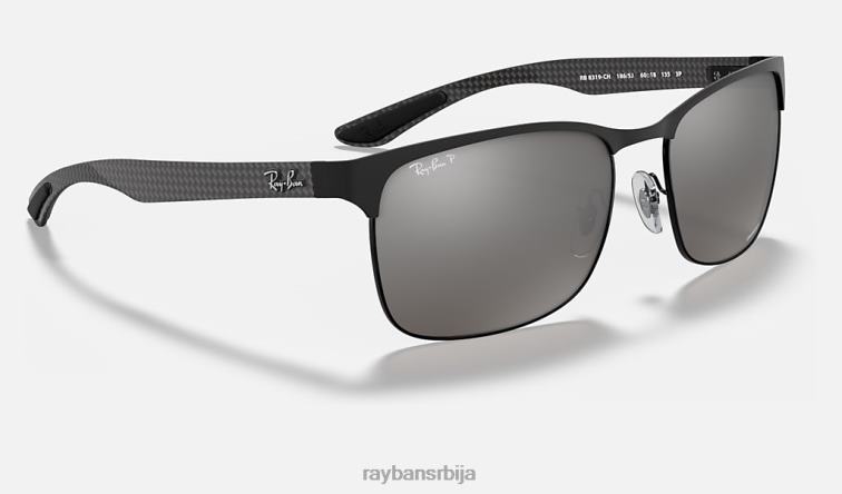 Ray-Ban рб8319цх цхроманце P0HP992 наочаре за сунце мат црна/сребрна мушкарци