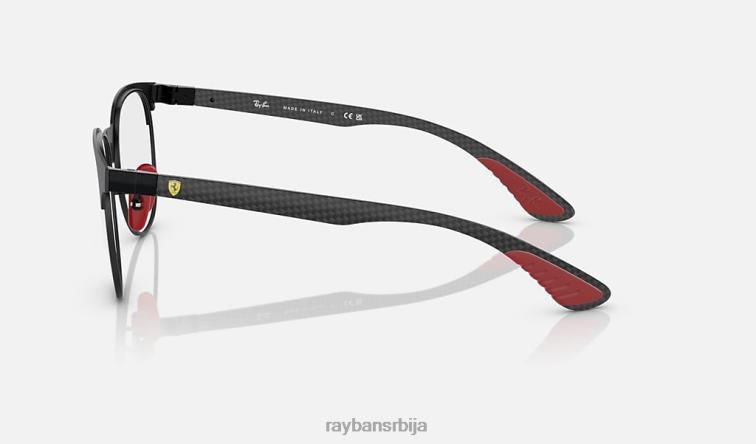 Ray-Ban рб8327м оптика сцудериа феррари колекција P0HP2212 наочаре за сунце мат црна мушкарци