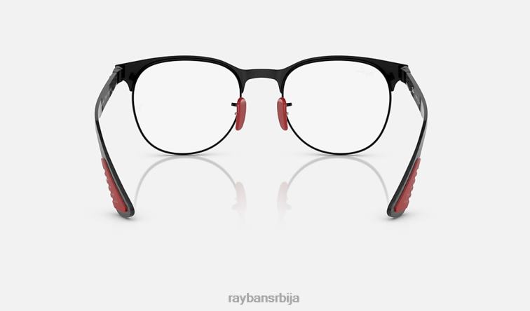 Ray-Ban рб8327м оптика сцудериа феррари колекција P0HP2212 наочаре за сунце мат црна мушкарци