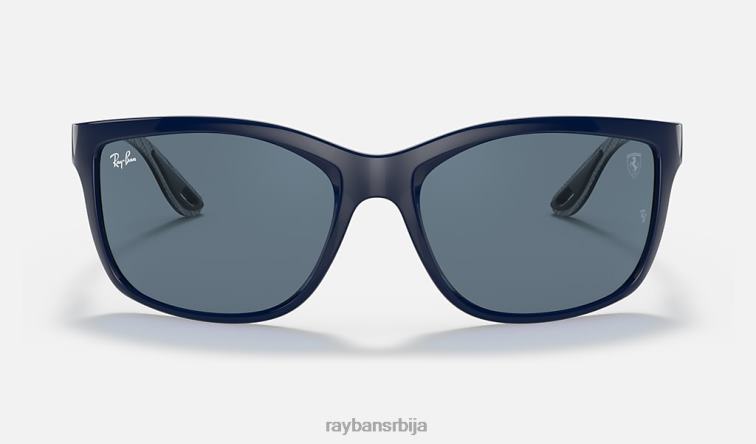 Ray-Ban рб8356м сцудериа феррари колекција P0HP1176 наочаре за сунце полирана плава/тамно плава мушкарци