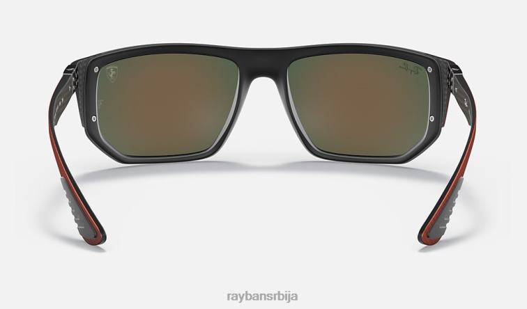 Ray-Ban рб8361м сцудериа феррари колекција P0HP1448 наочаре за сунце мат црна/наранџаста мушкарци