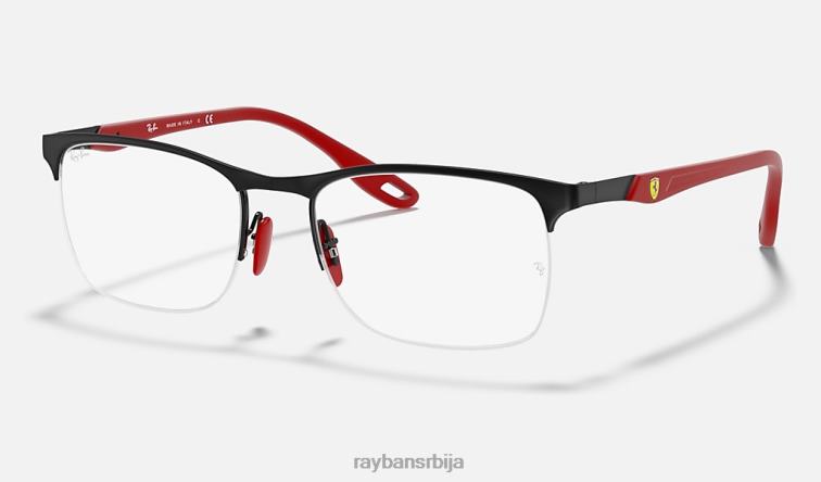 Ray-Ban рб8416м сцудериа феррари колекција P0HP2385 наочаре за сунце мат црна мушкарци
