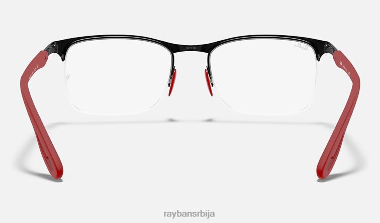 Ray-Ban рб8416м сцудериа феррари колекција P0HP2385 наочаре за сунце мат црна мушкарци