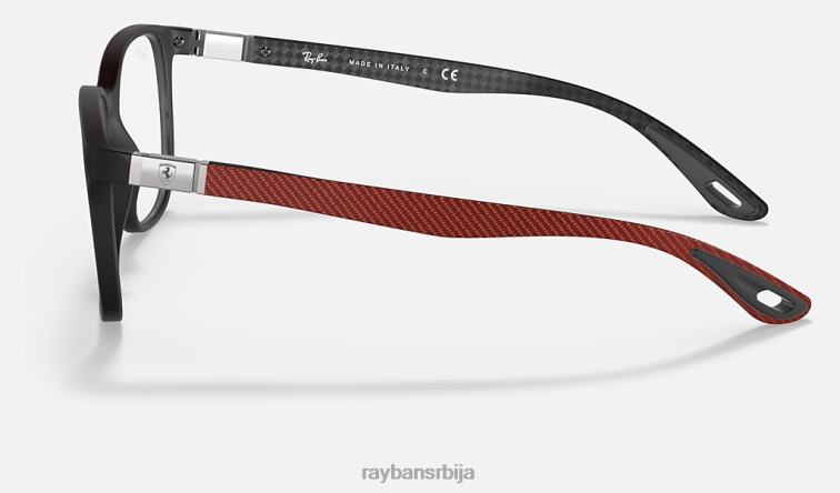 Ray-Ban рб8907м колекција сцудериа феррари P0HP2490 наочаре за сунце мат црна мушкарци