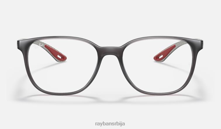 Ray-Ban рб8907м колекција сцудериа феррари P0HP2492 наочаре за сунце углачана пругаста хавана мушкарци