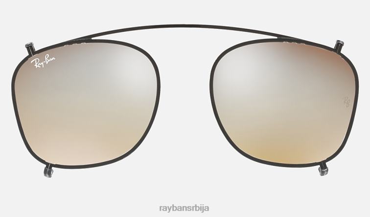 Ray-Ban рб8954 цлип-он P0HP2520 наочаре за сунце црна/сребрна мушкарци