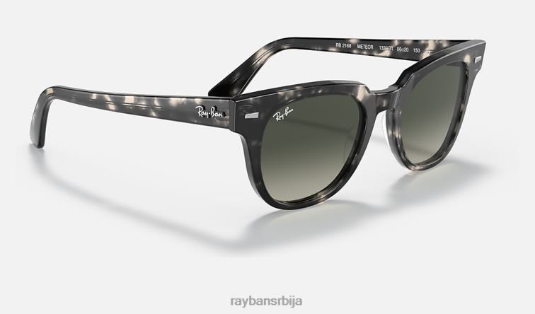 Ray-Ban метеор флецк P0HP1032 наочаре за сунце полирана сива хавана/сива мушкарци