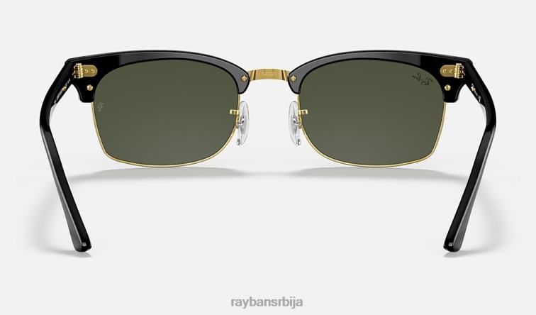 Ray-Ban цлубмастер скуаре P0HP1058 наочаре за сунце полирана црно/зелена мушкарци