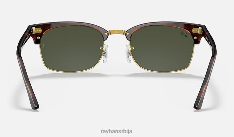 Ray-Ban цлубмастер скуаре P0HP1059 наочаре за сунце полирана корњача/зелена мушкарци