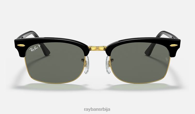 Ray-Ban цлубмастер скуаре P0HP1079 наочаре за сунце полирана црно/зелена мушкарци