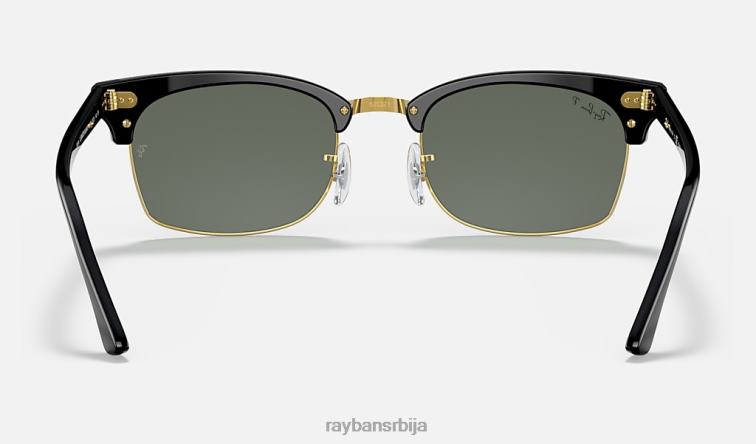 Ray-Ban цлубмастер скуаре P0HP1079 наочаре за сунце полирана црно/зелена мушкарци