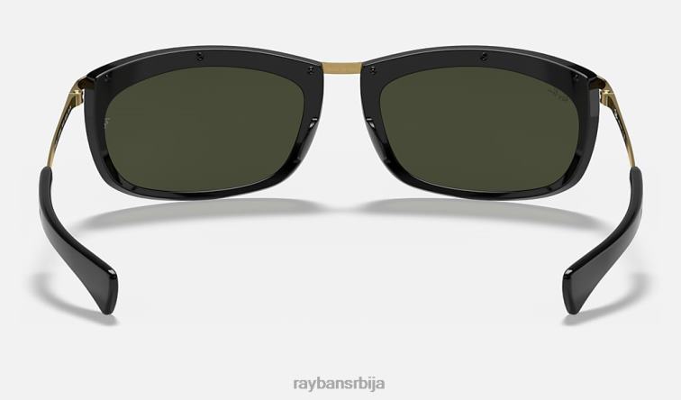 Ray-Ban олимпијац и P0HP1097 наочаре за сунце полирана црно/зелена мушкарци