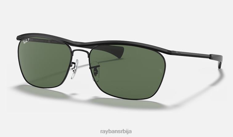Ray-Ban олимпиан ии делуке P0HP1106 наочаре за сунце полирана црно/зелена мушкарци