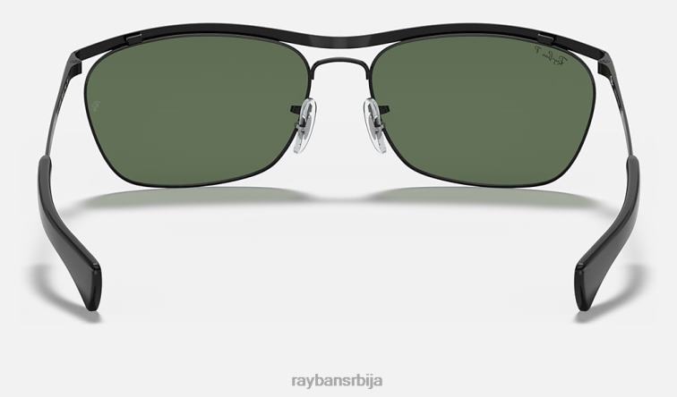 Ray-Ban олимпиан ии делуке P0HP1106 наочаре за сунце полирана црно/зелена мушкарци