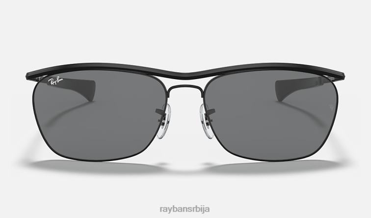 Ray-Ban олимпиан ии делуке P0HP1107 наочаре за сунце полирана црна/тамно сива мушкарци