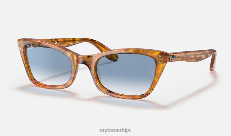 Ray-Ban лади Бурбанк P0HP1154 наочаре за сунце углачана корњача/плава мушкарци