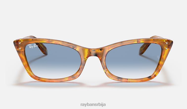 Ray-Ban лади Бурбанк P0HP1154 наочаре за сунце углачана корњача/плава мушкарци