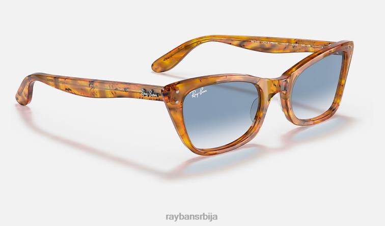 Ray-Ban лади Бурбанк P0HP1154 наочаре за сунце углачана корњача/плава мушкарци