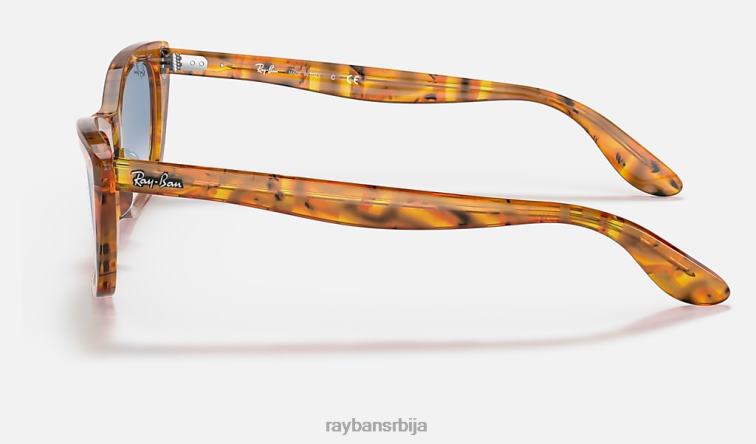 Ray-Ban лади Бурбанк P0HP1154 наочаре за сунце углачана корњача/плава мушкарци